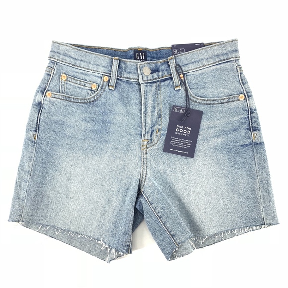 GAP Pants - Gap Denim Mid Rise 5" Stretch Jean Shorts